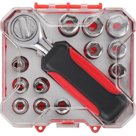 Set of 13 protective sleeves for ratchet wrenches, small steering wheel sleeve, automotive repair tool (1/5)