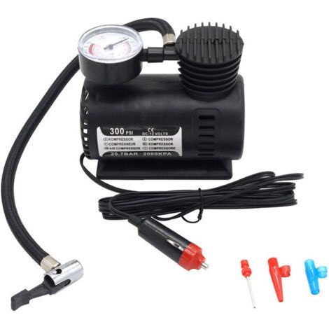 Gonfleur de voiture portable 12V pompe à air de voiture électrique petite pompe à air (1/4)