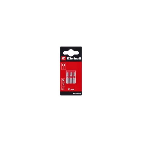Set punta standard HEX 4mm Einhell 25mm 3pz