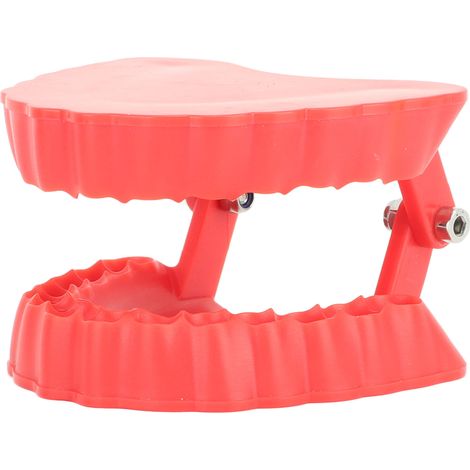 Porte-embouts pour prothèses dentaires, organisateur de tournevis pour prothèses dentaires, sculpture 3D, décoration de bureau, 28 trous, rouge, sans embouts