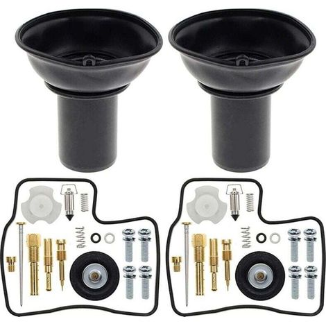 Kit de Réparation Piston Diaphragme Carburateur avec Aiguille pour Moto 400 (1/4)