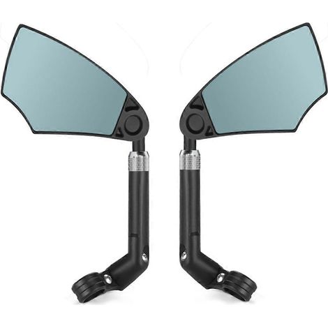 Rétroviseur anti-éblouissement pour vélo WEST BIKING, fixation guidon, vision arrière grand angle, réflexion à 360°, miroir de sécurité convexe rotatif (1/5)