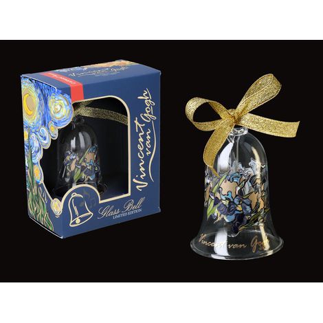 Cloche décorative en porcelaine VAN Gogh Iris POUR UN CADEAU 1 (1/4)