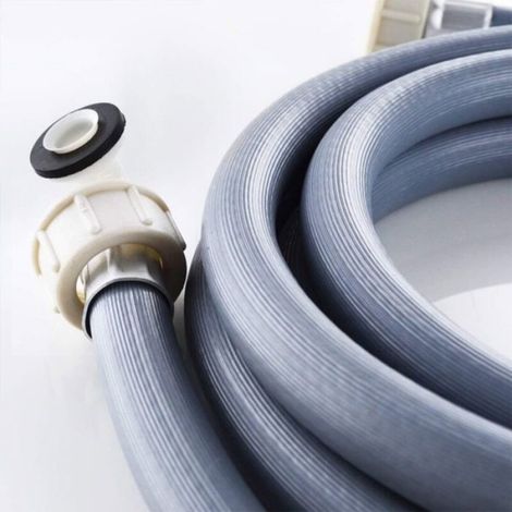 Tuyau D'Alimentation Eau Froide - 3 M - Diamètre 25 Mm - Extrémité À 90° Et Droite - Pour Machine À Laver Et Lave-Vaisselle - 1 Pièce (1/5)