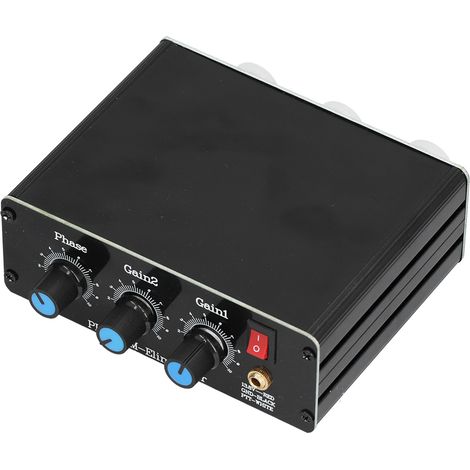Annulateur de Signal Réglable 1.8-30 MHz - Éliminateur de Phase Anti-QRM Noir (1/5)