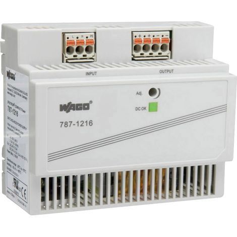 WAGO 787-1216 Hutschienen-Netzteil (DIN-Rail) 24 V 4.2 A 100.8 W Anzahl Ausgänge:1 x Inhalt 1 St. (1/3)