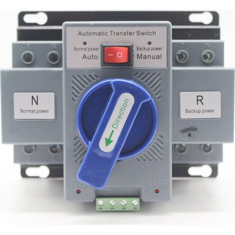 SABIR 220V 63A 2P Commutateur de Transfert Automatique Double Alimentation Niveau CB Auto-présentation (1/5)