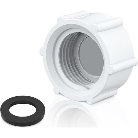 Couvercle de vanne de vidange Intex 11456 pour filtre à sable avec joint torique pour piscines hors sol (1/4)