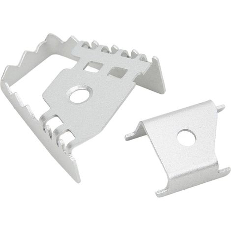 Motorrad-Hinterradbremspedalverlängerung, Aluminium, für F750GS, F850GS, F900XR, F900R 2019–2021, silber (1/5)