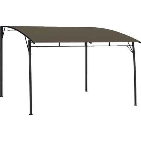 Toldo de jardín, tejido resistente, fácil instalación, GRIS (1/2)
