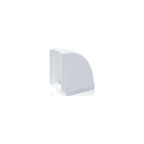 Codo horizontal rectangular 90º - SIBER Medidas: 150x75 mm