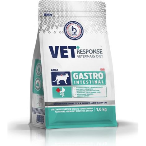 Alimento secco veterinario per gatti VET RESPONSE Gastrointestinale 1,6 kg (1/5)