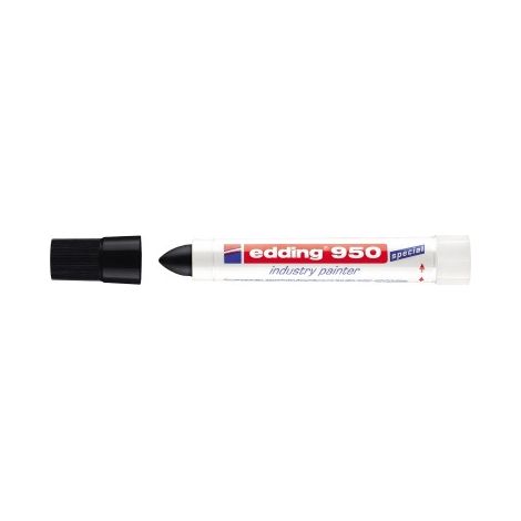 Edding 950 industry painter 4-950001 Industriemarker Schwarz wasserfest: Ja (1/5)