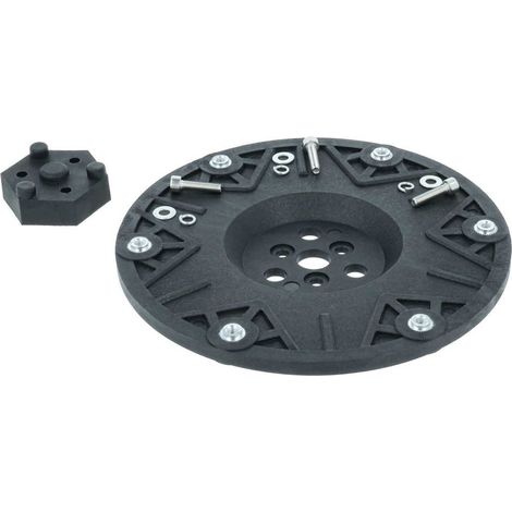 vhbw Blade Disc Replacement for Einhell 341396001019 for Lawn Mower - Black