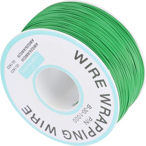 New OK wire circuit board jumper/PCB jumper/30 pure copper single-core electronic connection wire (green) (1/5)