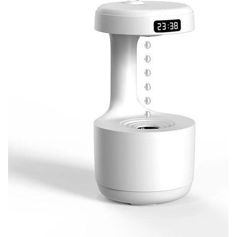 Humidificador de gotas de agua antigravedad – 800 ml, múltiples modos de iluminación, función de apagado automático. (1/5)