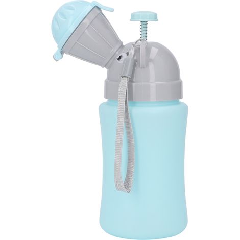 Gobelet urinoir pour enfants, léger, portable, urinoir d'urgence, pot, toilettes pour bébés et jeunes enfants, bleu, pour garçons. (1/5)