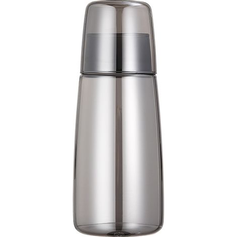 Carafe en Verre,Carafe d'eau de Chevet et Verre Pour Table de Nuit 750ml (1/5)