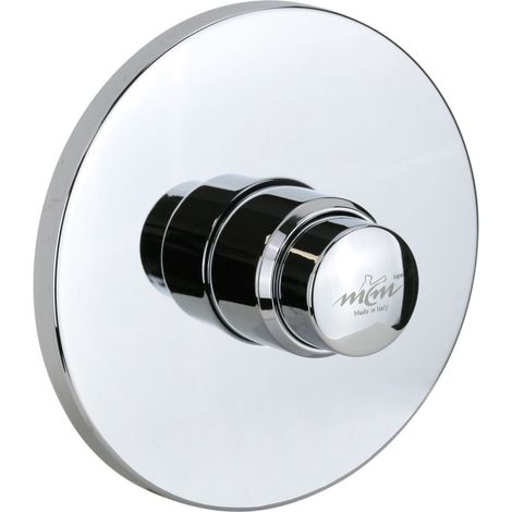Válvula de descarga temporizada para inodoro de pared con control mediante pulsador, conexión G F de 3/4" MCM 945500  Cromo