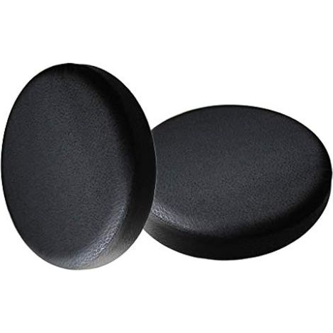 Fenteer Lot de 2 housses antidérapantes pour tabouret de bar Noir 35 x 10 cm (1/5)