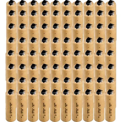 Batteria Ni-CD, capacità 2800 mAh, design ad alta durata, 1,2 V SC 80 pezzi (1/2)