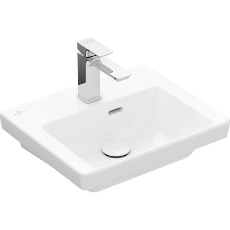 Villeroy &amp Boch Subway 3.0 lavamanos, 1 agujero para grifo, (1/4)