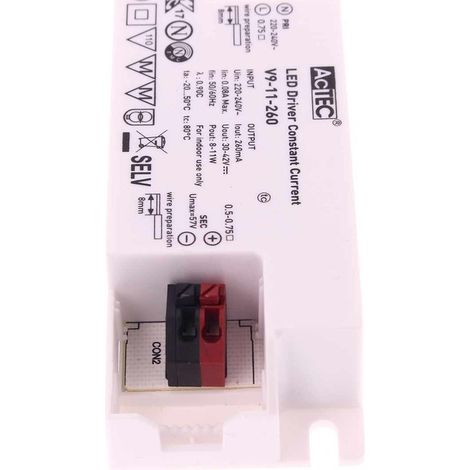 Led Driver CC Corrente Costante 260mA 30V-42VDC Per Alimentare Led Max 11W