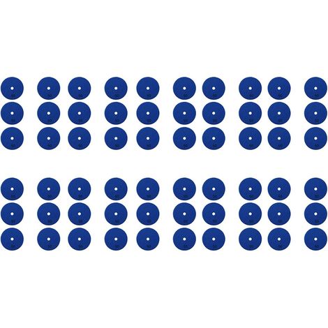 60 Pcs 4 Pouces / 100 mm Grit 50 Diamant Pad de Polissage à Sec Marbre Résine Flexible Disque de Ponçage Pierre Céramique Pierre Disque de Polissage (1/5)