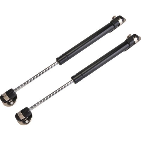 Gas Struts 6 inch 120N for Cabinets Professional Cabinet Shocks and Gas Struts Black 2Pcs