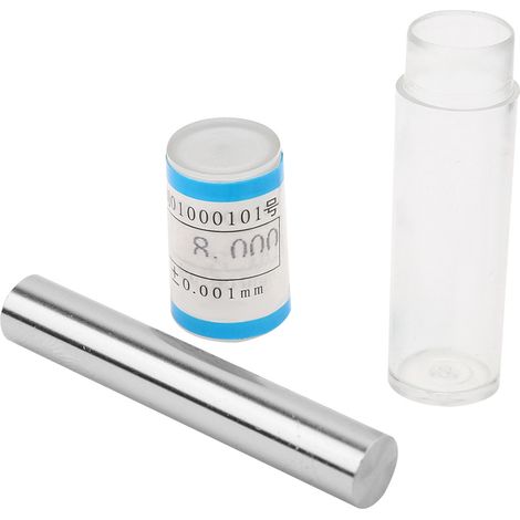 50 pièces Jeu de cales cylindriques 7,51-8 mm acier à roulement précision 0,001 mm instrument de précision (1/5)