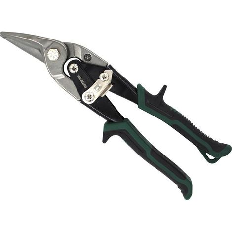 Faithfull Right Cut Aviation Snips - Durable Cr-Mo Steel
