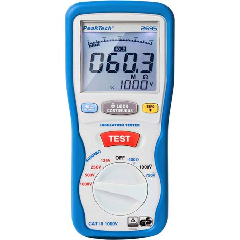 PEAKTECH Isolationsmessgerät, P 2695 (1/5)