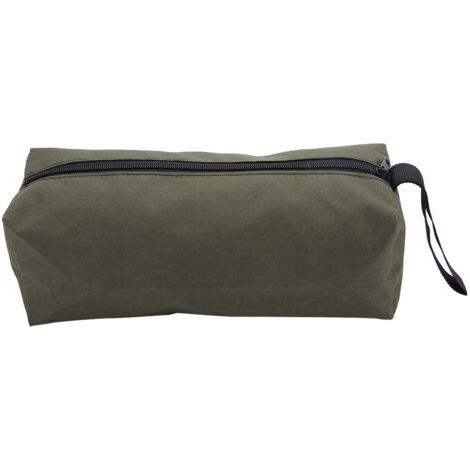 DEESSE SHOP-Sac à Outils Petit, Sacs à Outils, Sac à Outils Multifonctionnel, Sac en Polyester 600D avec Fermeture éclair pour Pinces, Vis, Outils de Réparation, Sacs à Outils (Vert foncé) (1/5)
