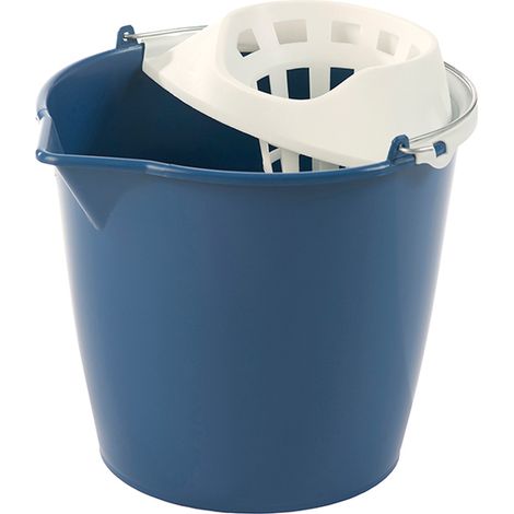 Secchio in plastica Pico con gocciolatoio 13L blu 9213L-000