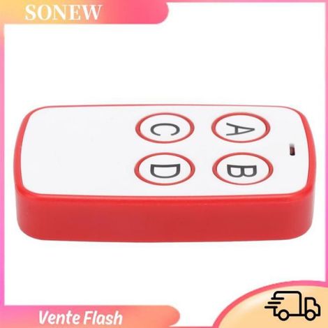 Porte-Cles De Clonage - 315 MHz - Pour Portes Escamotables Volets Roulants Garage - 4 Clés - 37 8 X 62 8 X 11 5 Mm (1/5)