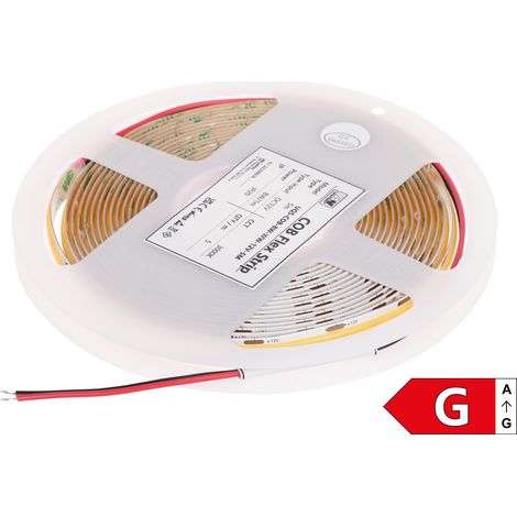 TAŚMA LED LED-COB-12V/8W-WW/5M - 3000K MW Beleuchtung