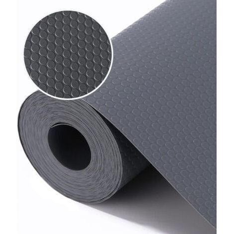 (Gris)44 x 600 cm Tapis Fond de Tiroir Antiderapant,Tapis Frigo en EVA,Tapis Fond de Tiroir Antiderapant,Antibactérien et Lavable,Tapis de Frigo Transparent Étanches Peut être Coupé en Taille (1/5)