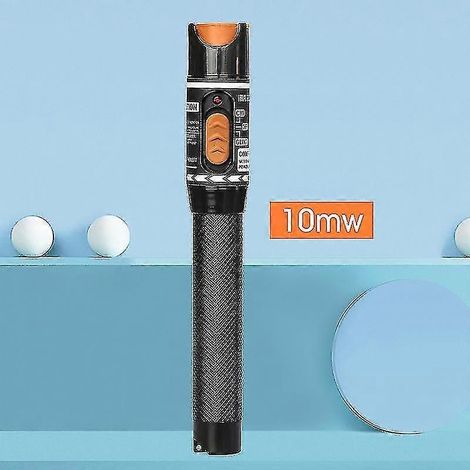 Kit d'outils fibre optique FTTH 2 en 1 : wattmètre fibre (-50 à +26 dBm), localisateur visuel de défauts, stylo de test fibre et 50 mW (1/10/30 mW).
