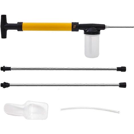 Diatomaceous Earth Powder Duster kit avec Extension Poles pour intérieur et extérieur Use (1/5)