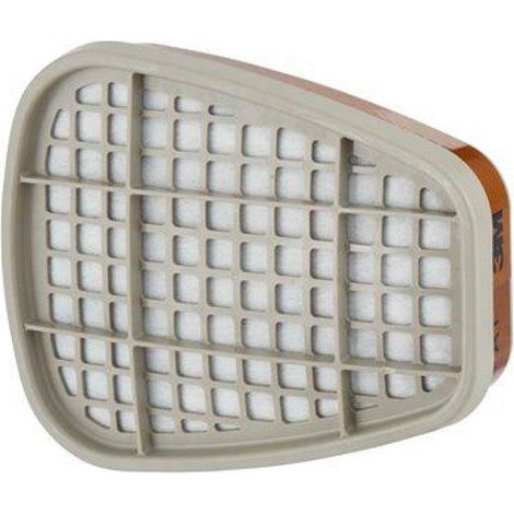 Filtro 3M 6059 ABEK1 protección respiratoria gases vapores verde