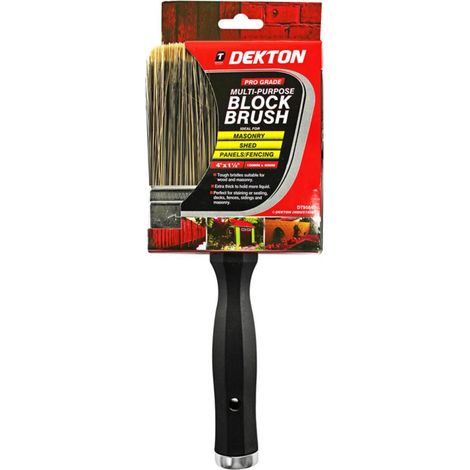 DEKTON DT95845 Multipurpose Block Brush Pro 4 Inch (1/2)