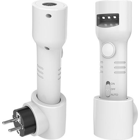Lampada notturna intelligente ricaricabile con sensore di movimento, lampada di sicurezza da comodino conforme agli standard europei per camere da letto e corridoi. (1/5)