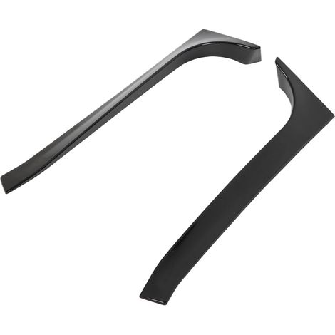 Aileron Canard Latéral Arrière pour Auto - 2 Pièces, Garnitures de Spoiler de Vitre, Noir Brillant, Accessoire de Tuning Voiture (1/5)