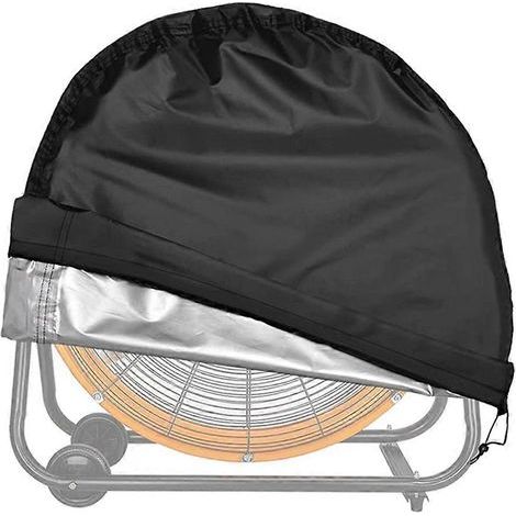 Housse de protection pour ventilateur industriel - Robuste, étanche à l'eau et à la poussière, pour ventilateur sur pied Velocity de 61 cm (24 pouces), pour une utilisation intérieure et extérieure. (1/5)