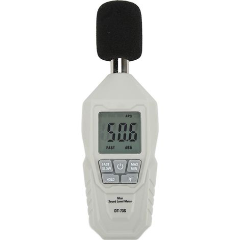Schallpegelmesser Mini LCD Digitalanzeige Lärmmessung Umwelt Dezibel Tester (1/5)
