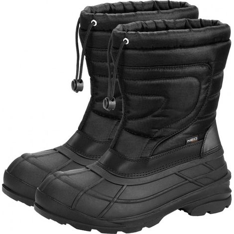 Botas de nieve para hombre, calzado de trabajo de invierno sin cordones, talla 41 NEO, 1 unidad. (1/5)