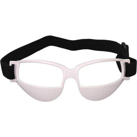 Lunettes d'entraînement de basketball anti-courbure, élastiques légères réglables en plastique pour le dribble, protection de tête. (1/5)