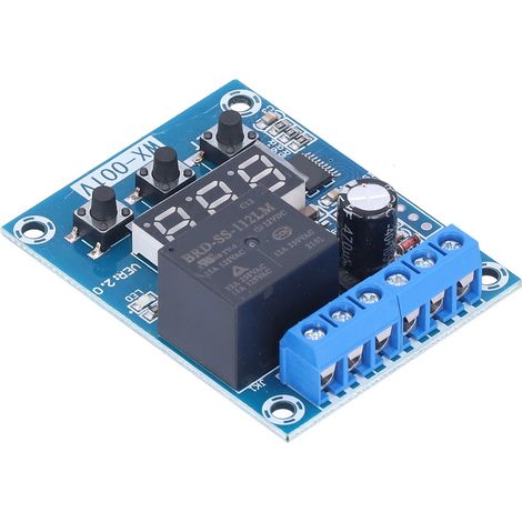 Spannungserkennungsmodul, digitales Verzögerungsrelaismodul mit mehreren Modi, 12 V (1/5)