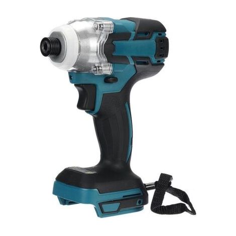 Clé À Chocs Sans Fil Brushless 520Nm 1/4 Pouce Pour Batterie 18V Type Makita Outil Seul