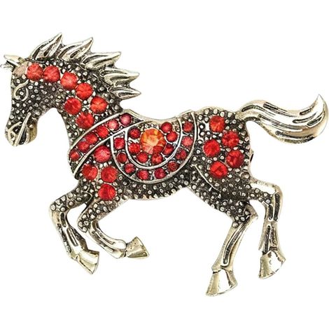 Ornement Cheval - Ornement En Métal Pour Arbre De Noël - Décoration Équestre Pour Intérieur - Lot De 1 Pièce (1/5)